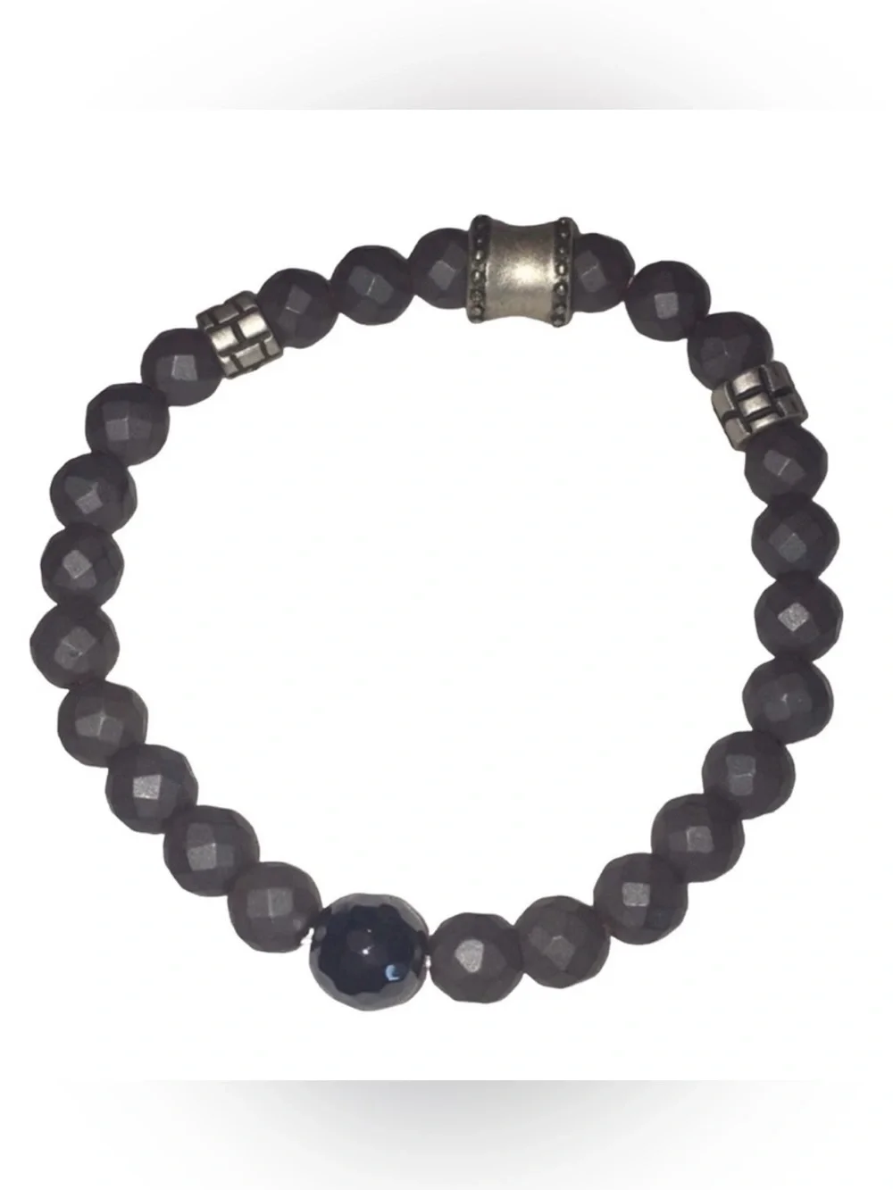 Men’s 2 Set Cross Stainless Steel Bracelet Set NWT